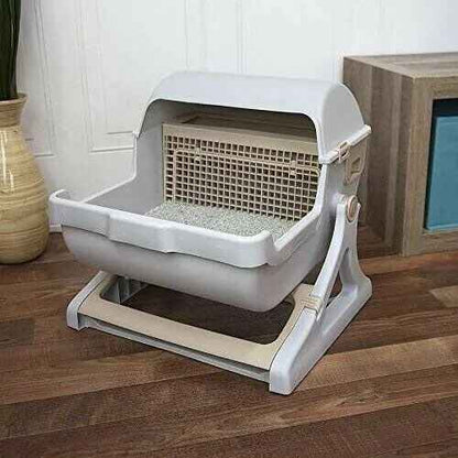 Luxury Semi-Automatic Cat Litter Box