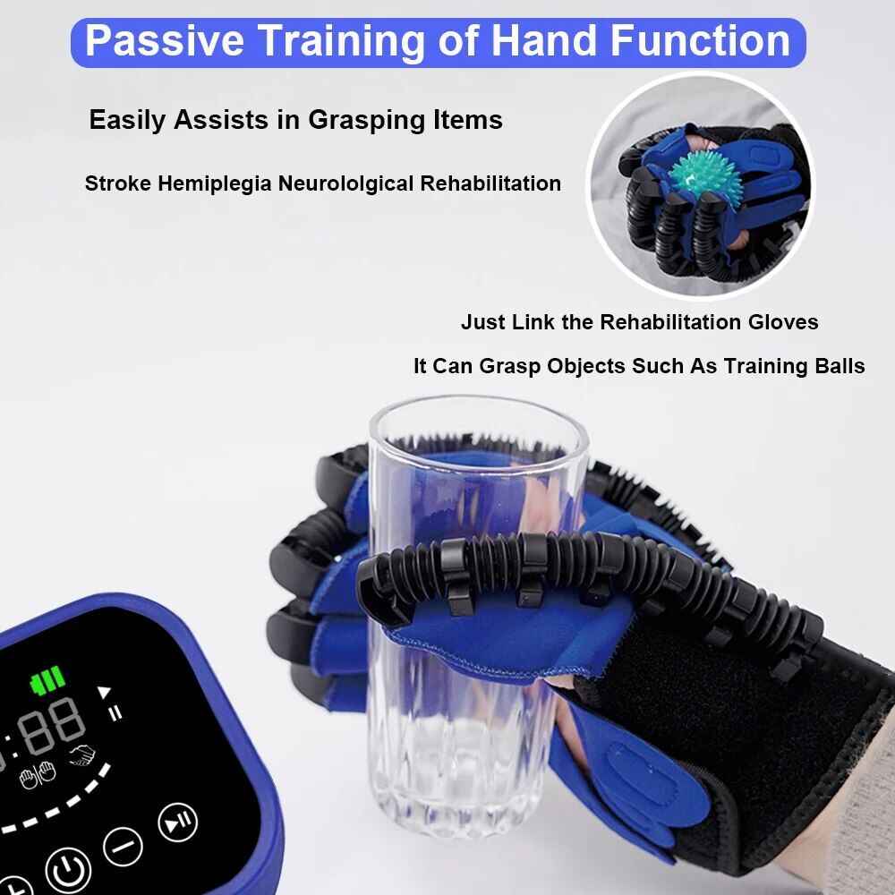 Smart Rehabilitation Massage Glove for Stroke & Hemiplegia Hand Recovery Function