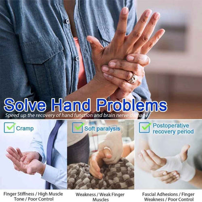 Smart Rehabilitation Massage Glove for Stroke & Hemiplegia Hand Recovery Problem