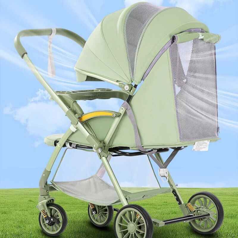 Bi-directional High Landscape Baby Stroller – Lightweight and Foldable