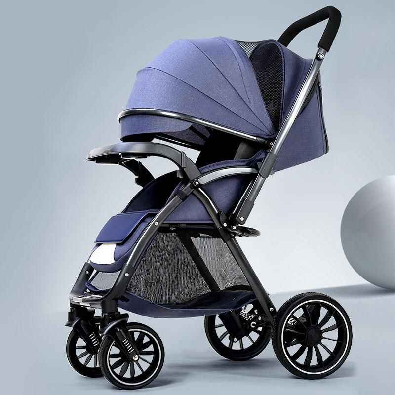 Bi-directional High Landscape Baby Stroller – Lightweight and Foldable