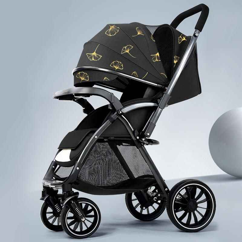 Bi-directional High Landscape Baby Stroller – Lightweight and Foldable