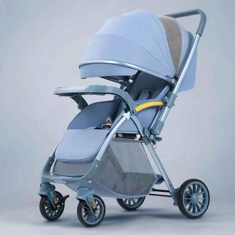 Bi-directional High Landscape Baby Stroller – Lightweight and Foldable