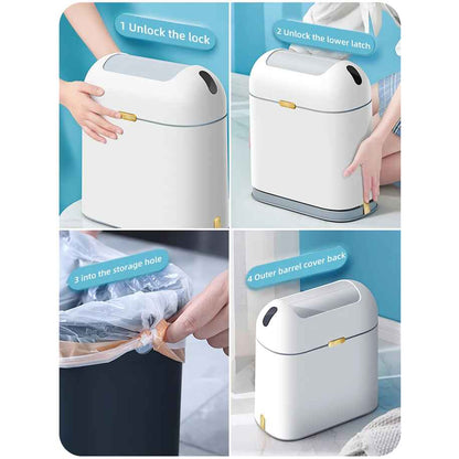 9L Smart Sensor Trash Can – Eco-Friendly, Touchless Waste Bin for Bathroom & Kitchen