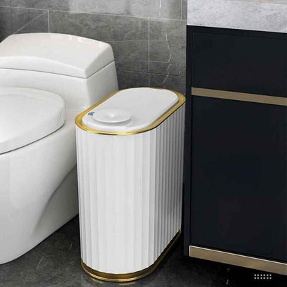 Smart Touchless Sensor Trash Can – Eco-Friendly Electric Garbage Bin