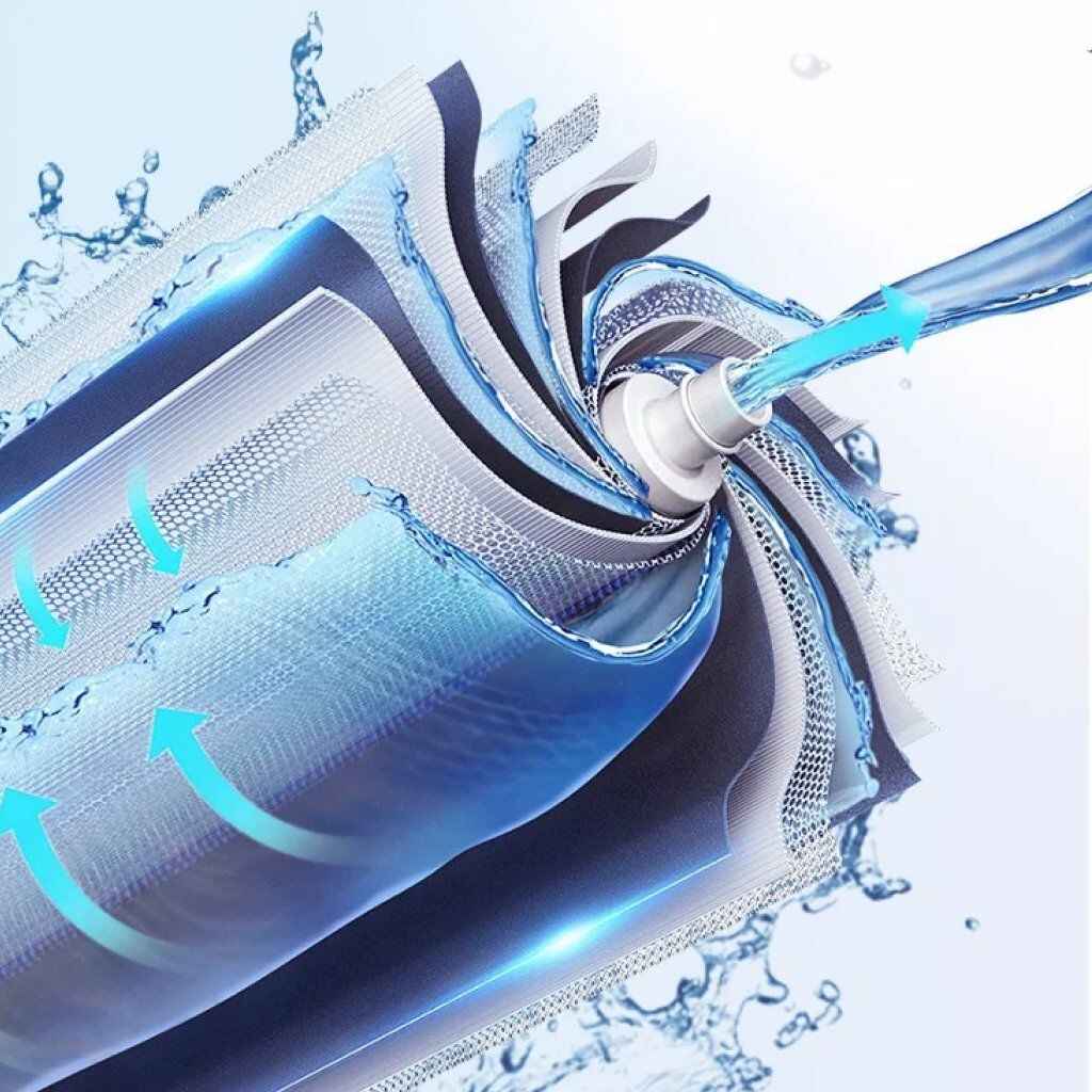 High-Efficiency Dual Flow Reverse Osmosis Water Purifier – Kitchen Tap Water Filtration System