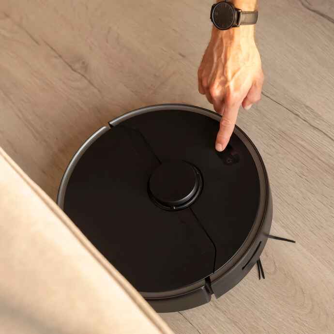 Smart Home Robot Vacuum Cleaner with Mop & Automatic Dust Collection