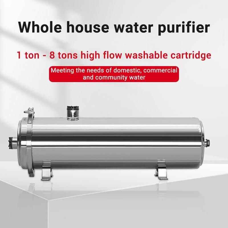 8000L Ultrafiltration Stainless Steel Water Purifier – Direct Drinking, Washable Pipe Design