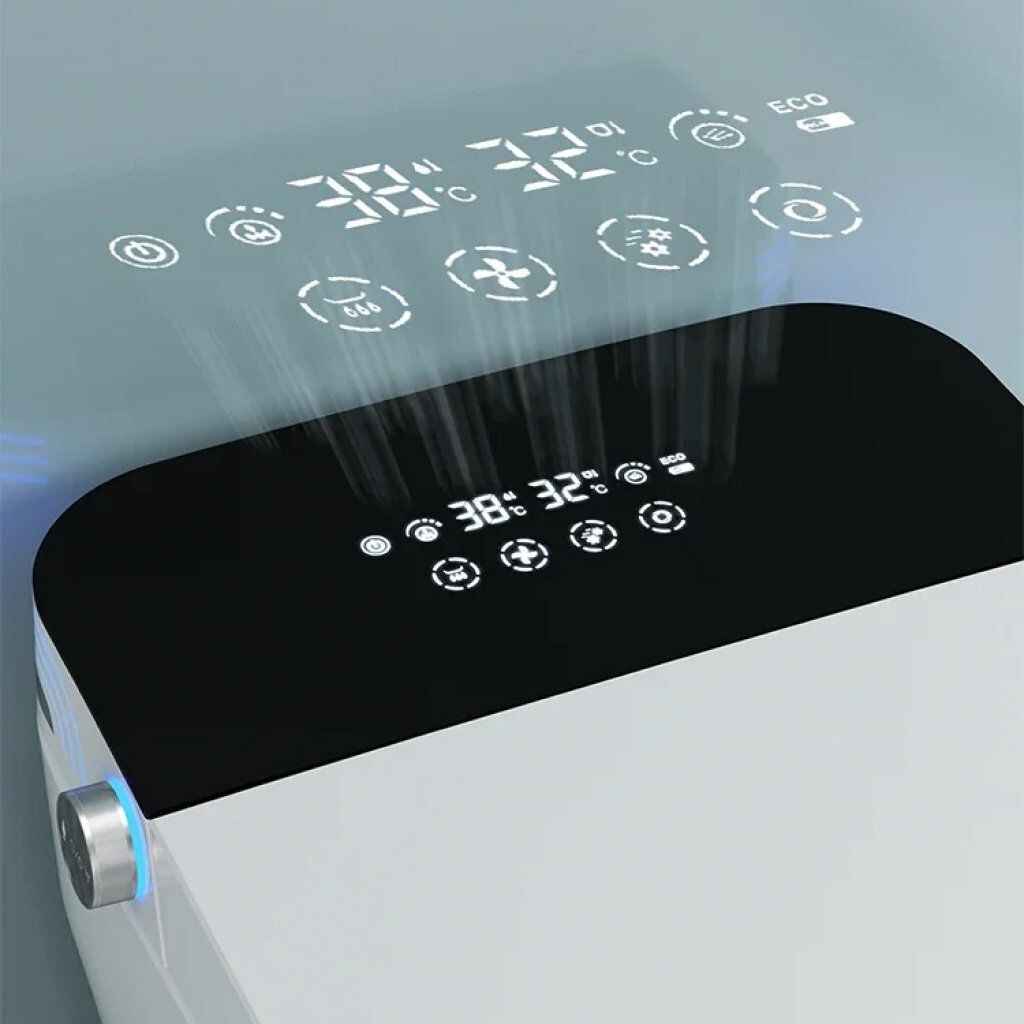 Smart Siphon Flush Toilet with Remote & Concealed Tank