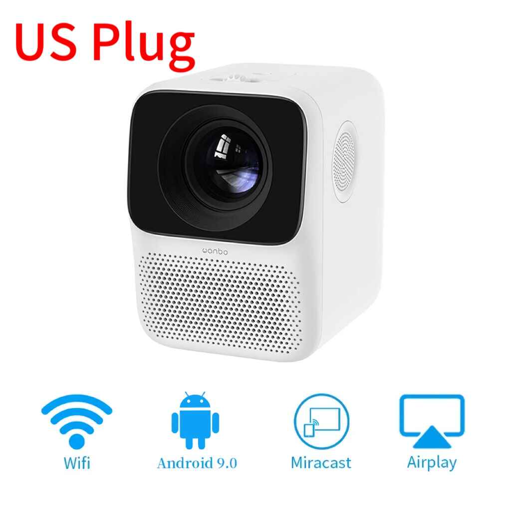 Compact Full HD 1080P Mini Projector with Bluetooth & 4K Support