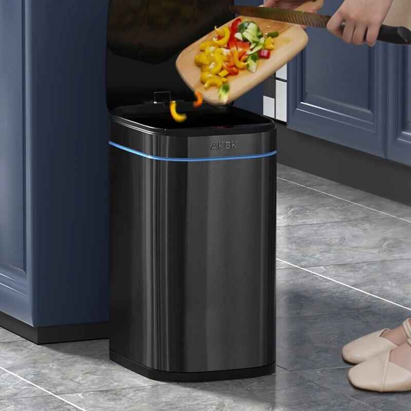 Smart Sensor Trash Can – Eco-Friendly Electric Garbage Bin