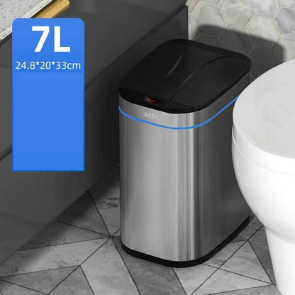 Smart Sensor Trash Can – Eco-Friendly Electric Garbage Bin