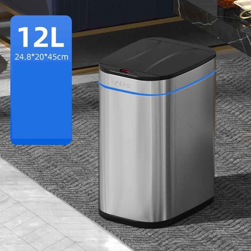 Smart Sensor Trash Can – Eco-Friendly Electric Garbage Bin