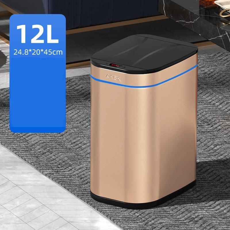 Smart Sensor Trash Can – Eco-Friendly Electric Garbage Bin