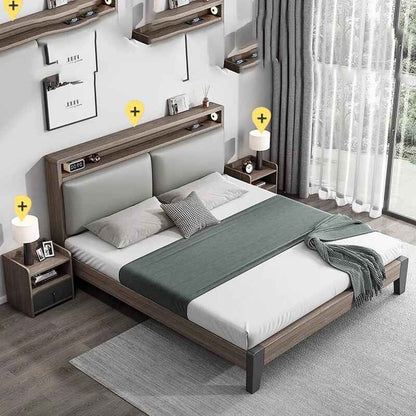 Luxury King Size Wooden Bed Frame