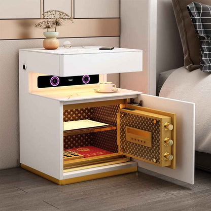 Smart Gamer Bedroom Cabinets Side Table