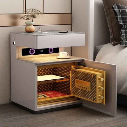 Smart Gamer Bedroom Cabinets Side Table