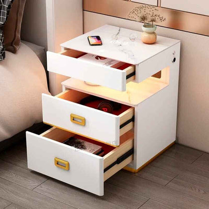 Smart Gamer Bedroom Cabinets Side Table