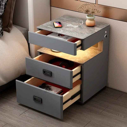 Smart Gamer Bedroom Cabinets Side Table