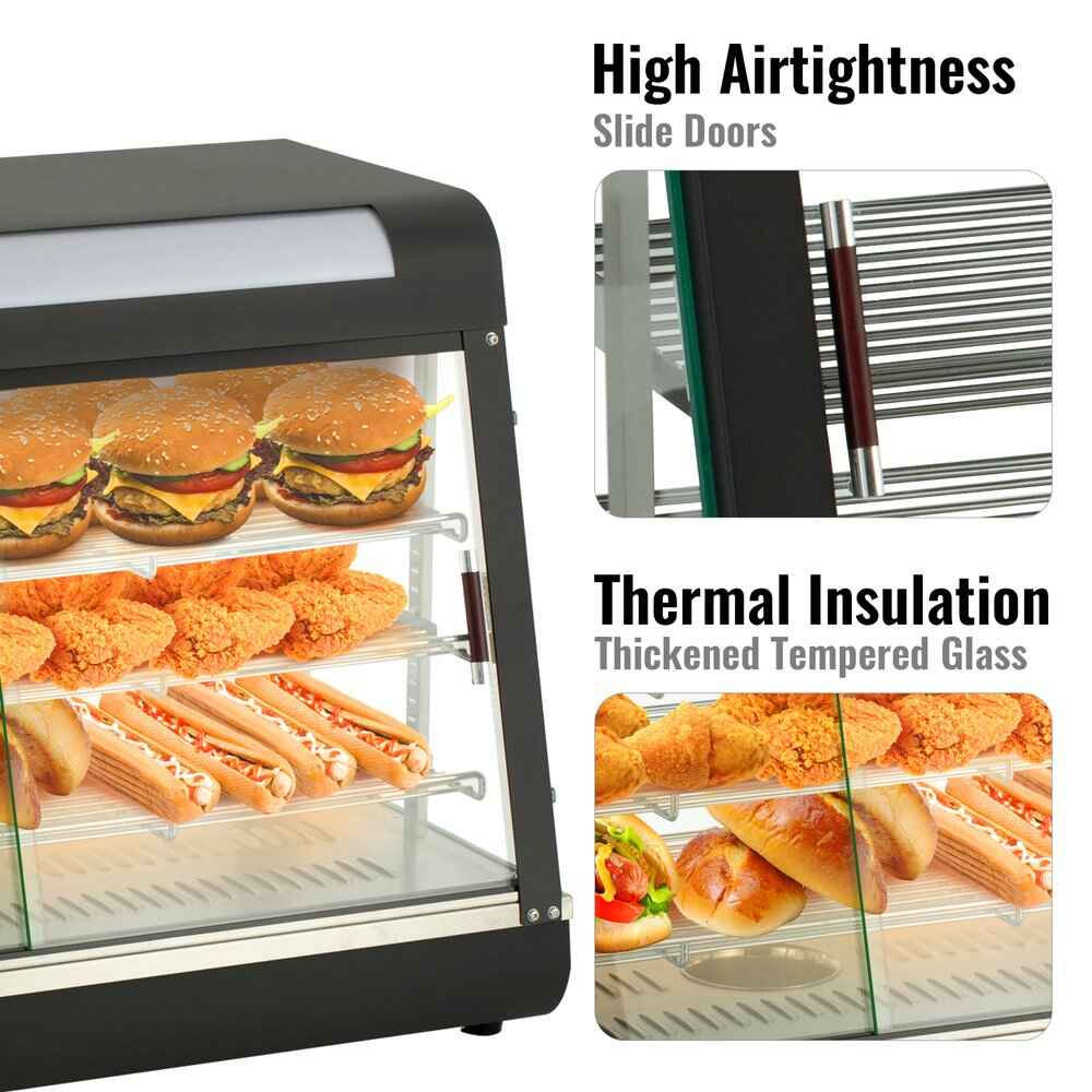 Commercial Food Warmer Display