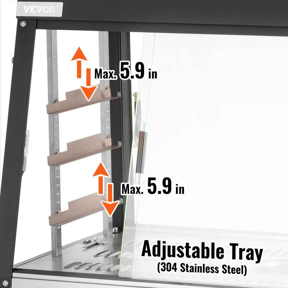 Commercial Food Warmer Display