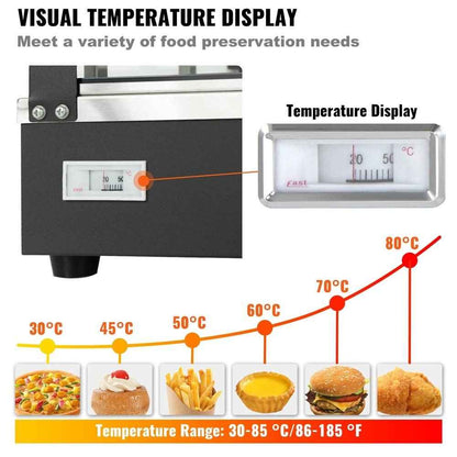 Commercial Food Warmer Display