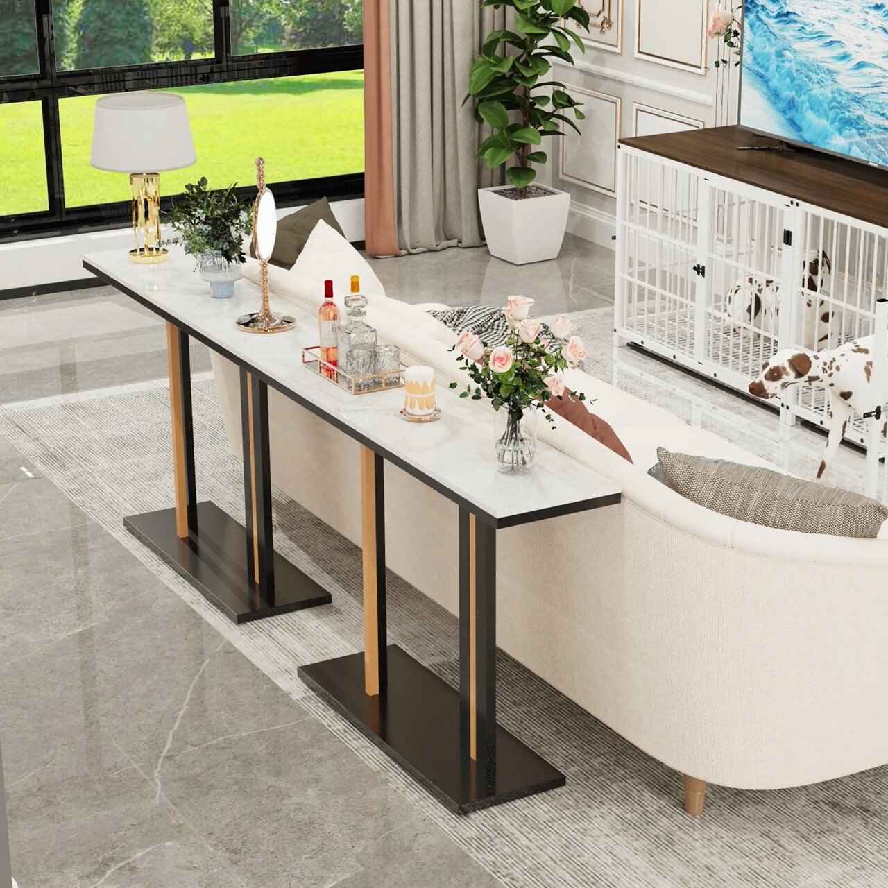 Contemporary Console Table