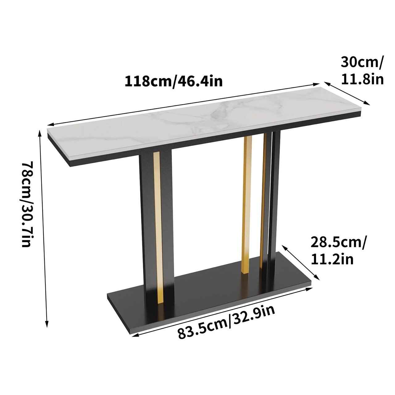 Contemporary Console Table