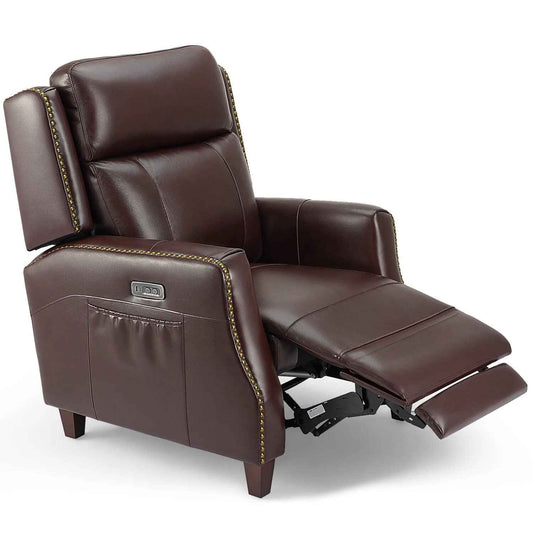 Luxury Genuine Leather Relaxing Sofa