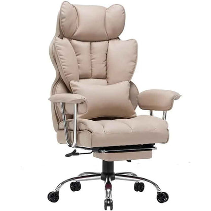 Adjustable High Back Leather Executive Office Chair