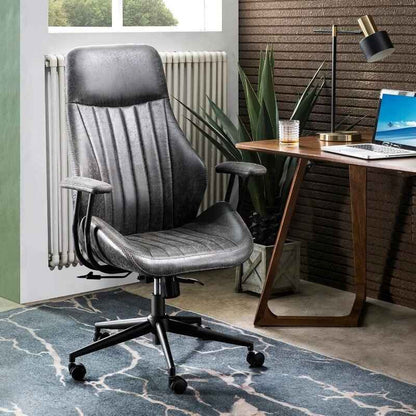 Modern High Back Office Chair with Lumbar Support