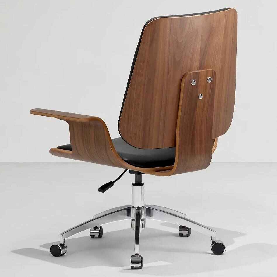 Nordic Solid Wood Office Chair