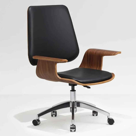 Nordic Solid Wood Office Chair