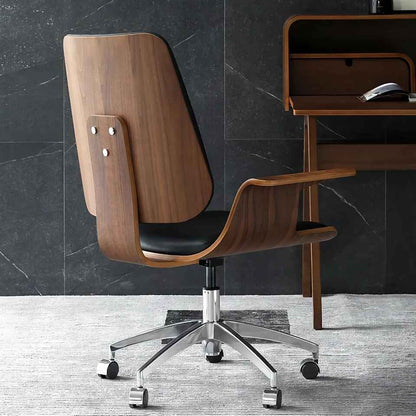 Nordic Solid Wood Office Chair