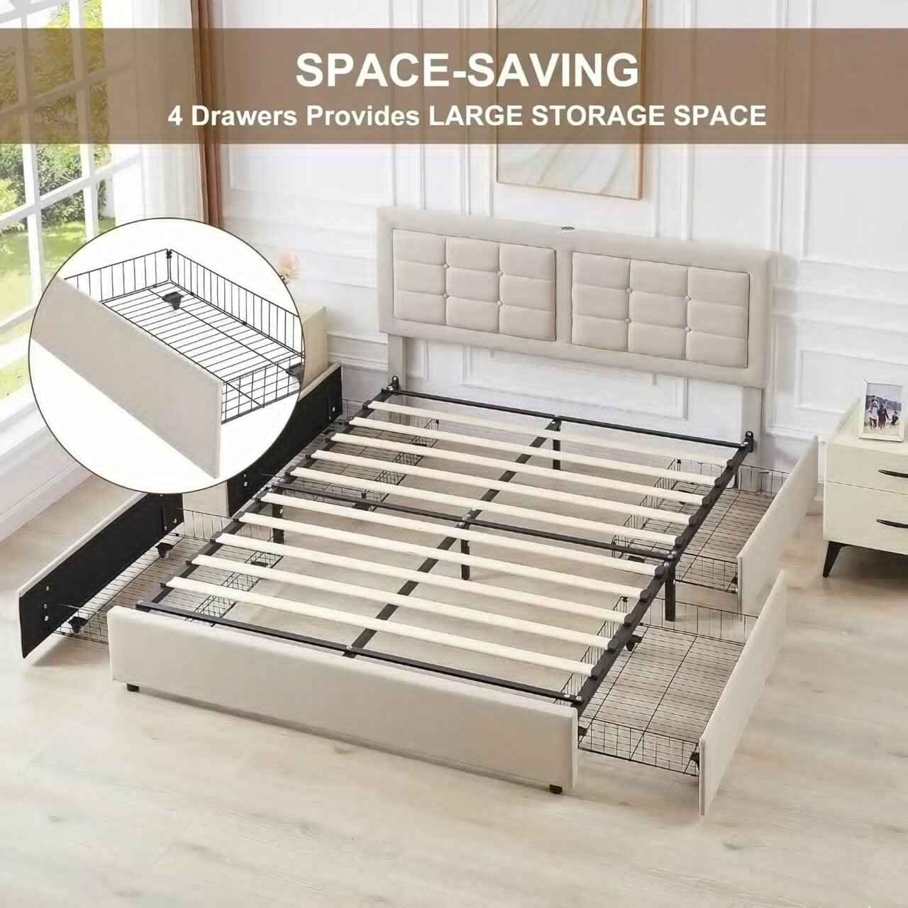 Queen Size Bed Frame