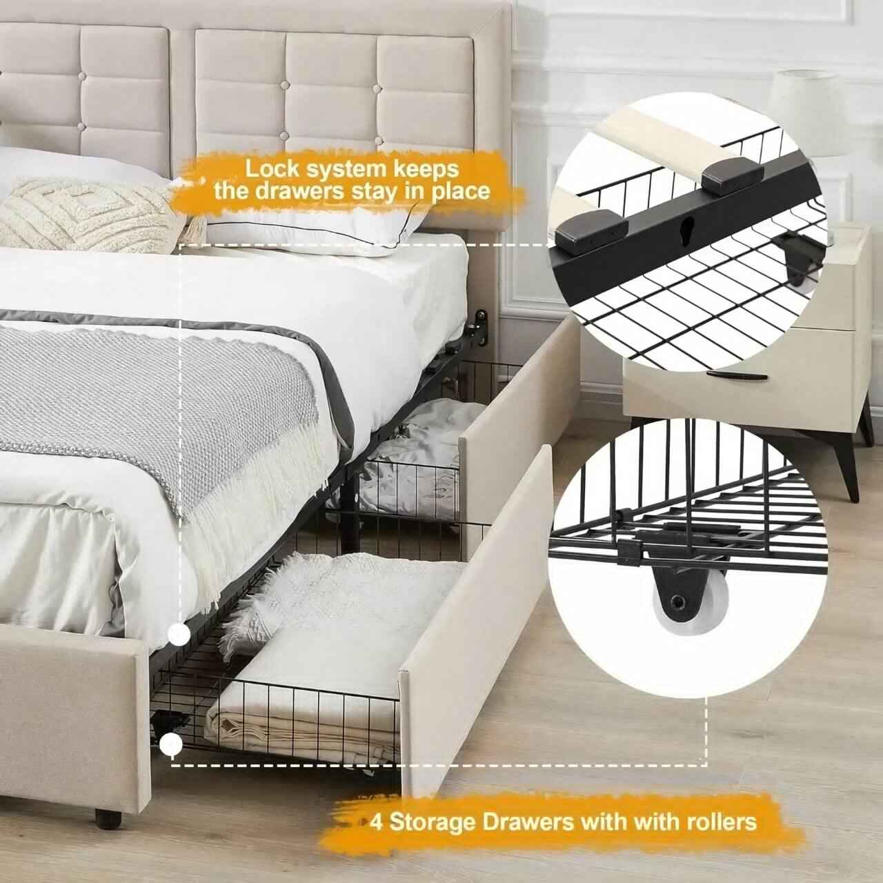 Queen Size Bed Frame