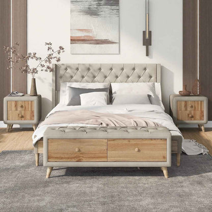 4-Piece Queen Size Bedroom Set