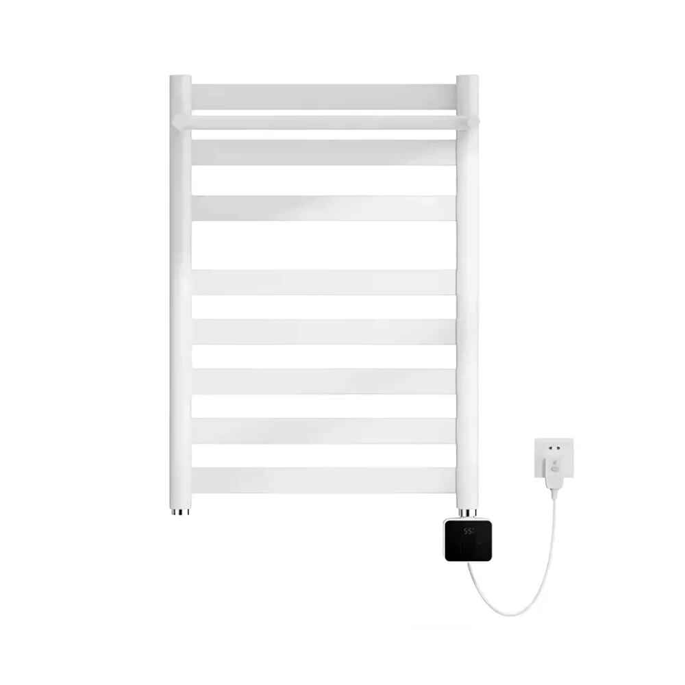 Smart Home Towel Rack with LED Touch Control and Heating