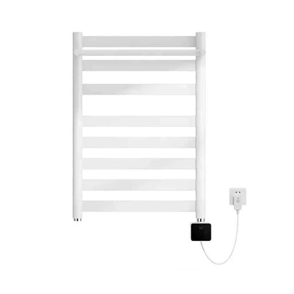 Smart Home Towel Rack with LED Touch Control and Heating