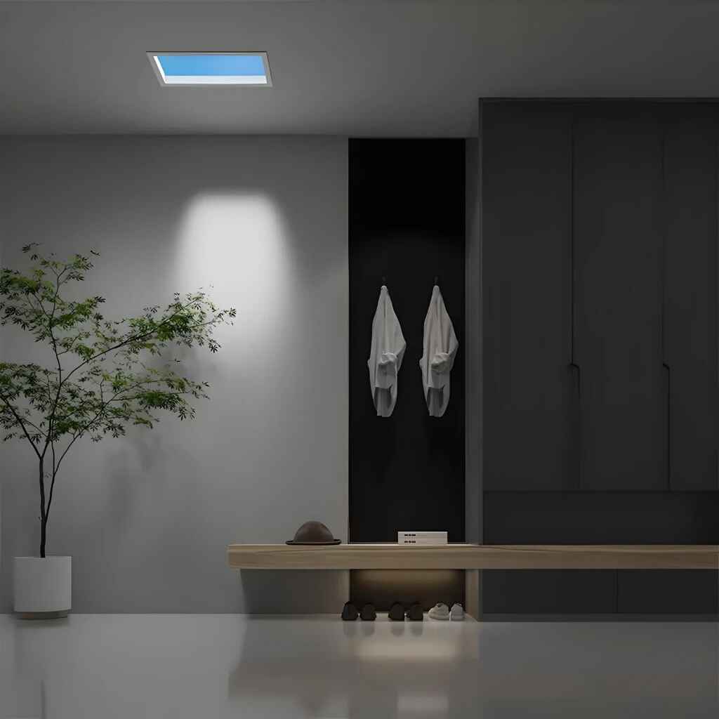 Smart LED Ceiling Light with Natural Blue Sky Effect for Home and Kitchen