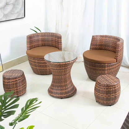 Modern Outdoor Rattan Patio Set