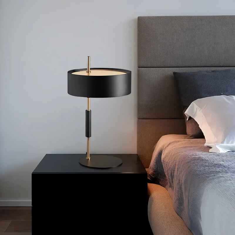 Modern Iron Table Lamp for Living Room, Bedroom, and Study