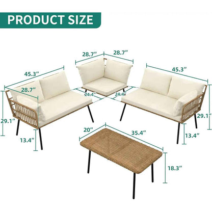 4-Piece Patio Furniture Set