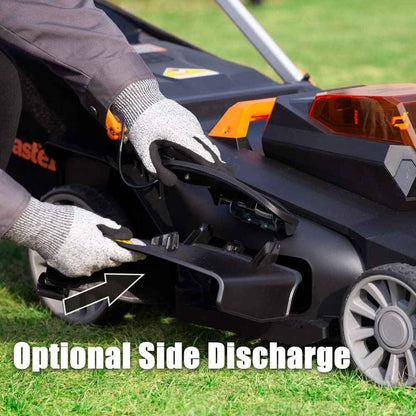 Cordless 21-Inch Brushless Push Lawn Mower 60V Max with Battery & Fast Charger