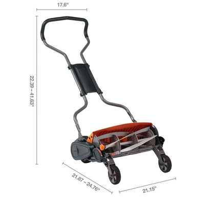 Eco-Friendly Manual Push Lawn Mower