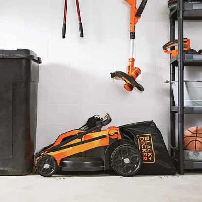 Powerful Electric Lawn Mower with 20-Inch Deck 