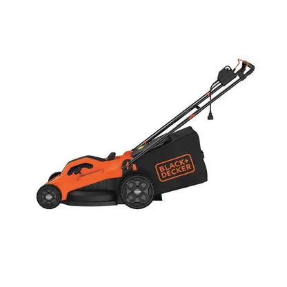 Powerful Electric Lawn Mower with 20-Inch Deck Side View