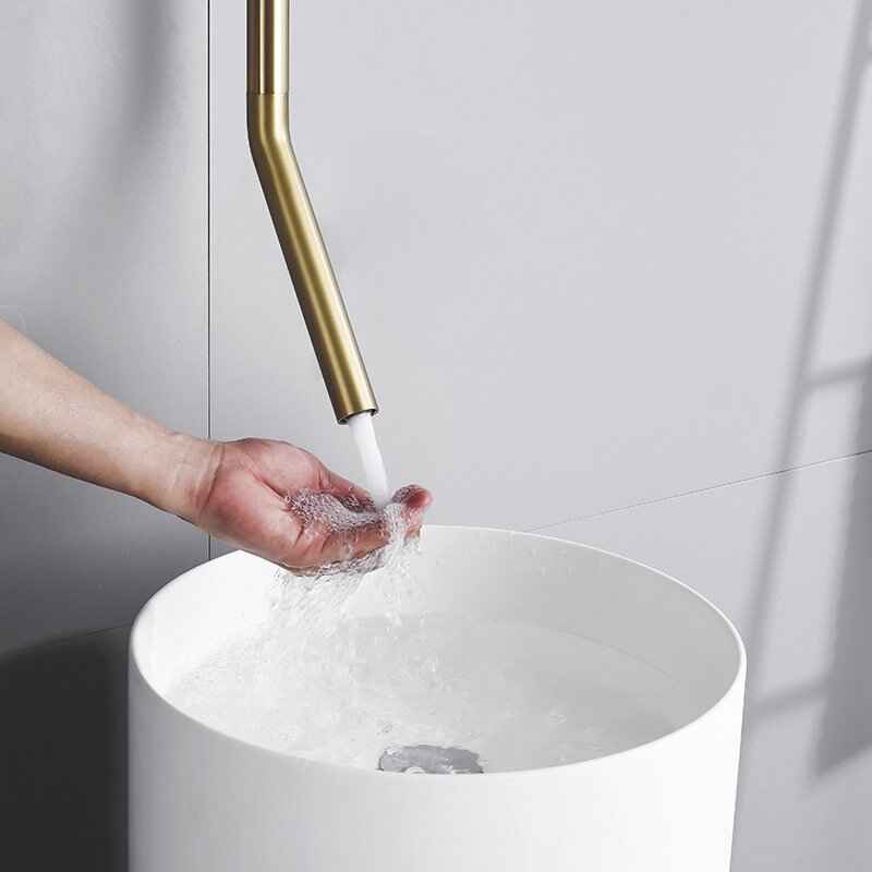 Elegant Hanging Bathroom Faucet