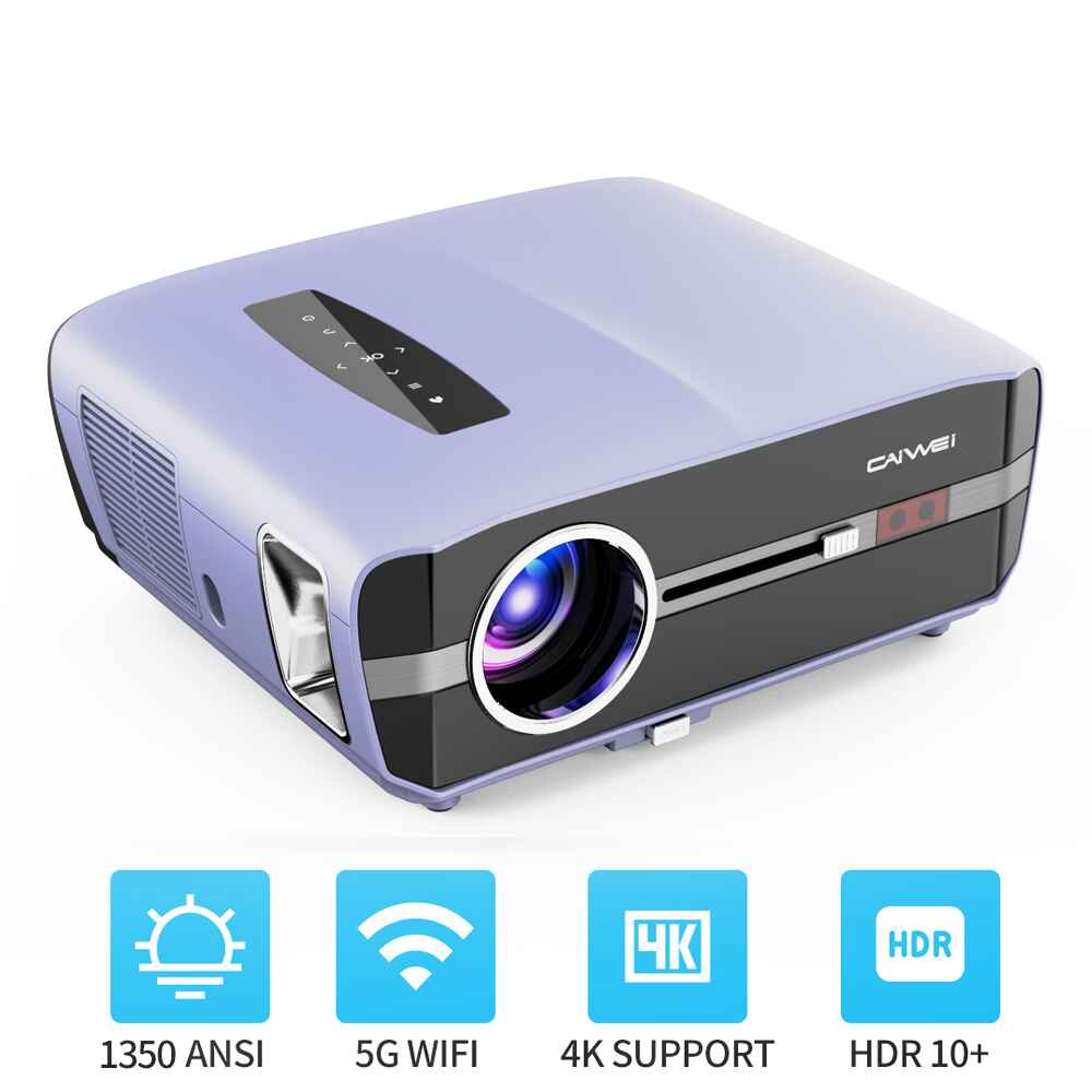 Ultra HD 4K Projector Purple