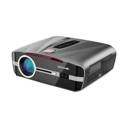 4K Home Theater Projector with Bluetooth and Wifi White Background